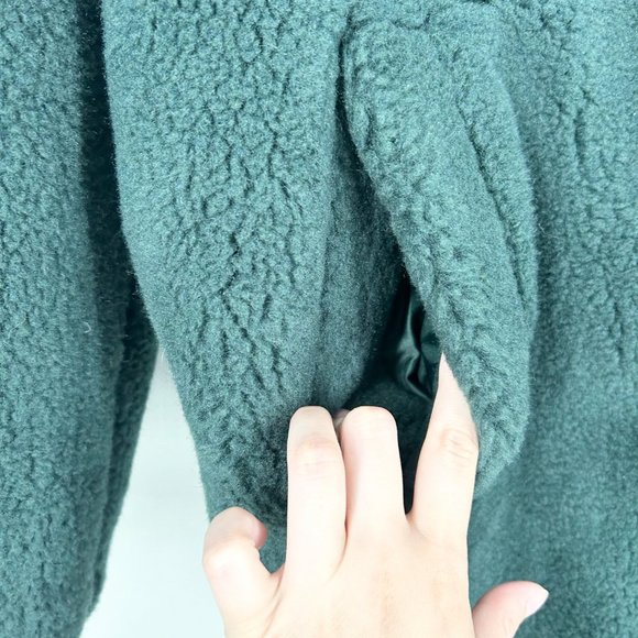 NWT Madewell (Re)sourced Sherpa Teddy Coat - Picture 6 of 9